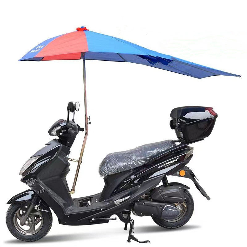 Prodloužený dvouvrstvý kryt motocyklového deštníku