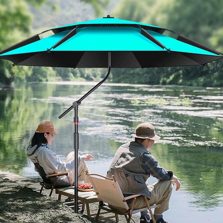 Adjustable Tilt Mechanism Fishing Umbrella