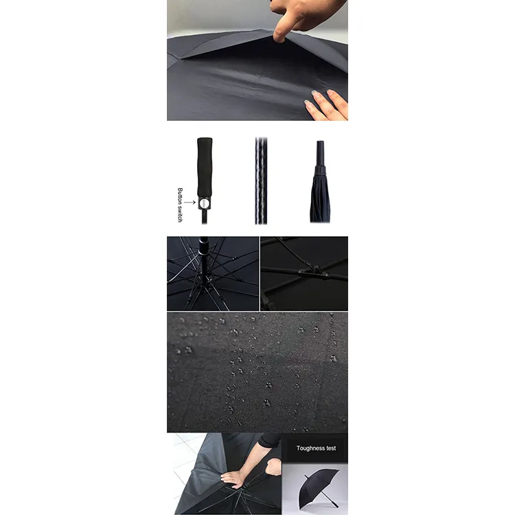 Dvouvrstvý reklamní golfový deštník