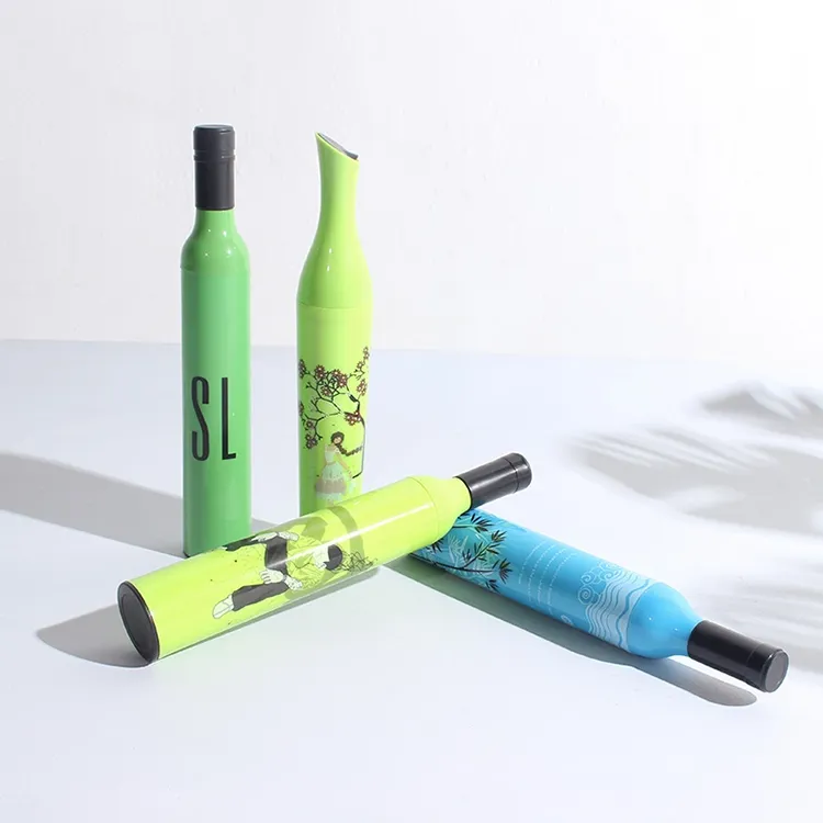 Reklamní skládací pivní láhev deštník